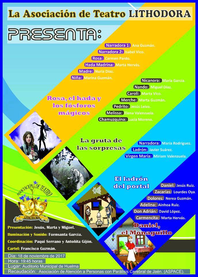 cartel teatro Huelma